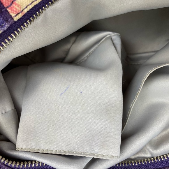 Coach Madison Maggie Navy Floral Tote Handbag M1220-23351 - Picture 13 of 16